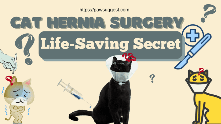 Image showcasing What Vets Don’t Tell You About Cat Hernia Surgery Risks